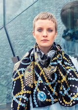 SILK SCARF "LONDON”